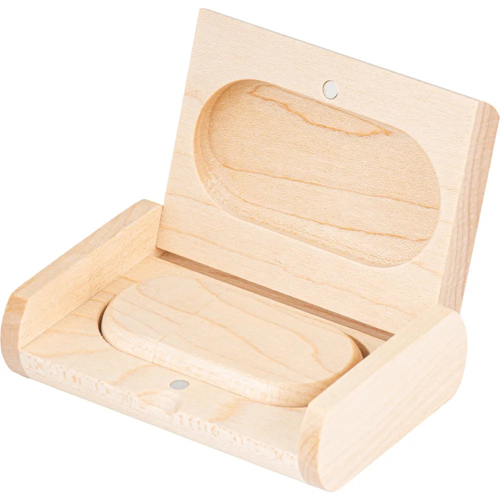 8192 Ahşap USB Bellek