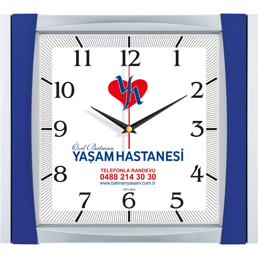 V30-515-L Plastik Duvar Saati