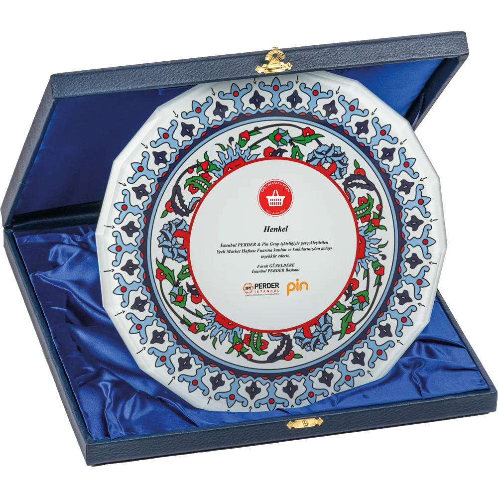 EKT-450 Kutulu Kristal Plaket