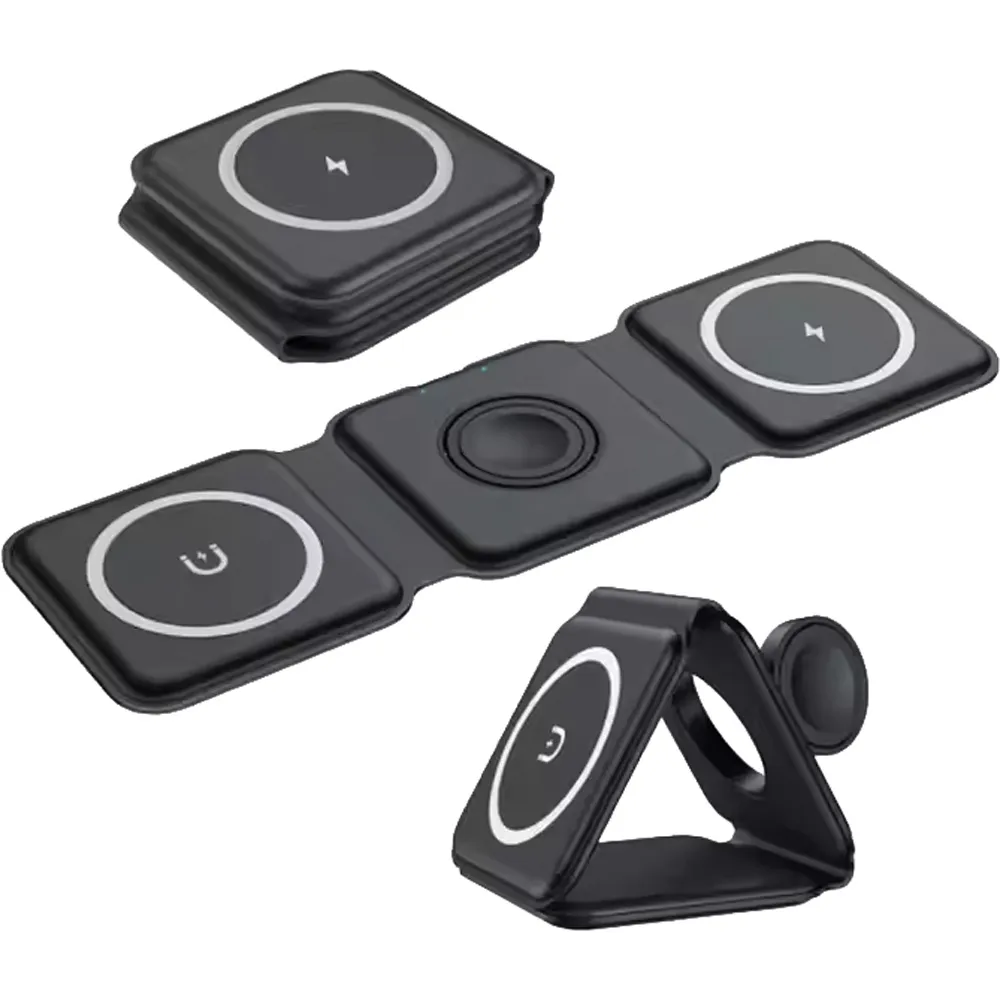 PWB-245 Wireless 3lü Şarj İstasyonu